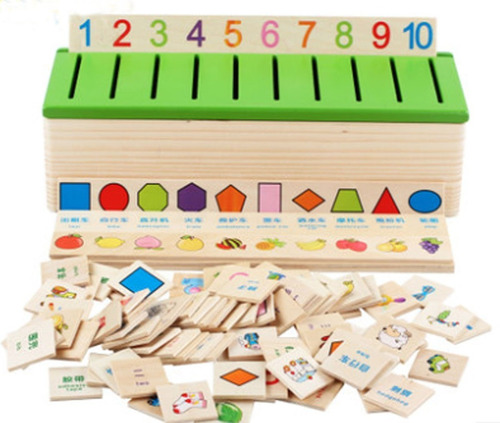 Juego Inteligencia Y Clasificación Montessori / Barbazar    