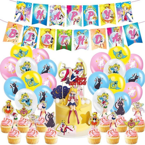 Pack Globos Sailor Moon (34pcs)