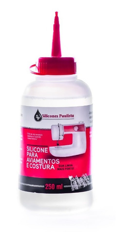 Silicone Máquina De Costura E Lubrificação Fios Linhas 250ml