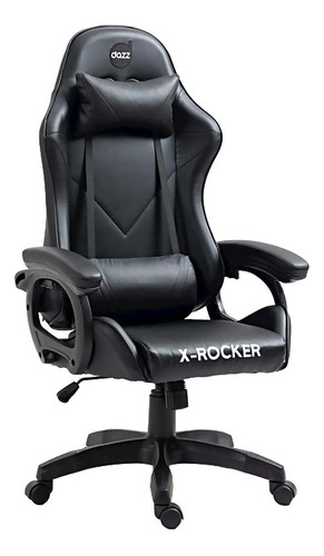 Cadeira Gamer X-rocker Ergonômica Até 100kg Preto Dazz