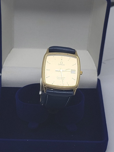 Relógio Omega Seamaster/ Masculino Pulseira. Azul Claro (Usado)