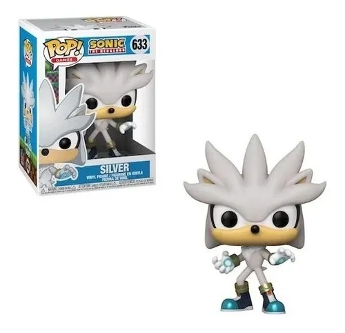 Funko Pop Silver N 633 sonic The Hedgehog Cuotas sin inter s