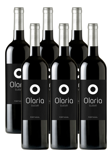 Promoção Vinho Olaria Tinto Suave 750 Ml Kit 06 Unid