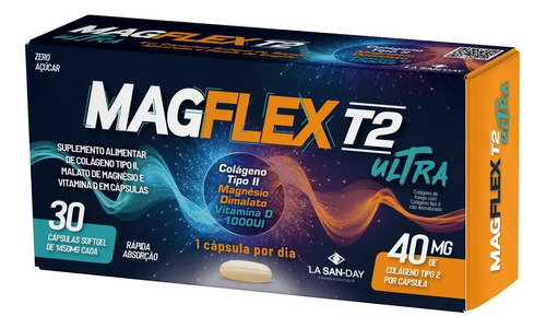 Magflex T2 Ultra Colágeno Tipo Ii 30cps - La San Day