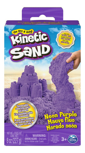 Kinetic Sand Caja De Arena Morado