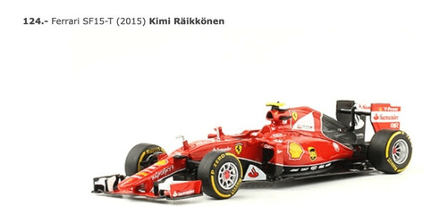 Kimi Raikkonen - Ferrari Revista - F1 E1/43 - Sf15t 2015