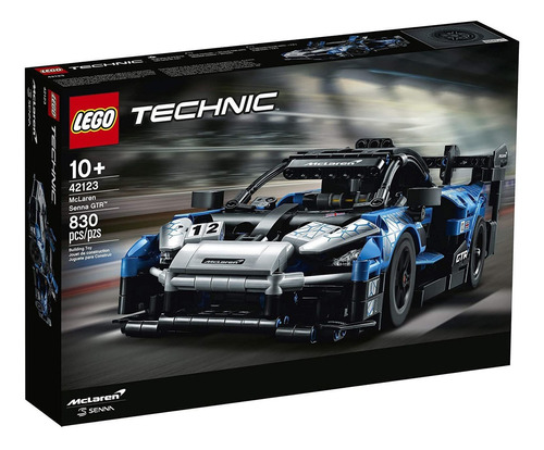 Lego Technic Mclaren Senna Gtr Cantidad de piezas 830