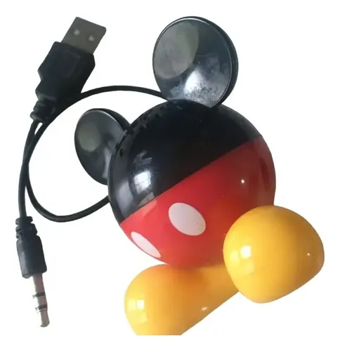 レア商品【Disney】Mickey Mouse/ CD・MDミニコンポ Caixa Acústica Disney Mini Mickey Mouse Raro | MercadoLivre