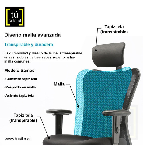 Silla Samos Ergonómica