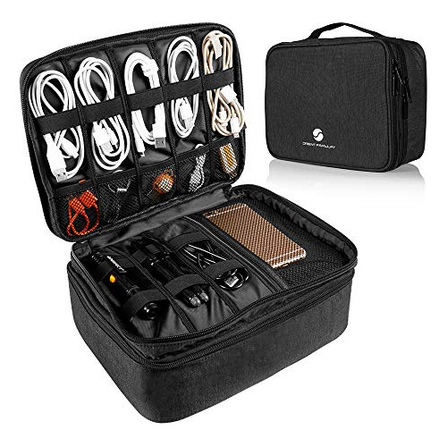 Travel Electronics Organizer Bolsa Organizadora De Cabl...