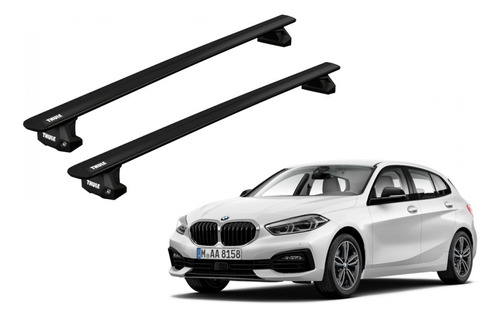 Barras Thule Bmw 1-series 12-19 Pf / Wingbar Evo Black