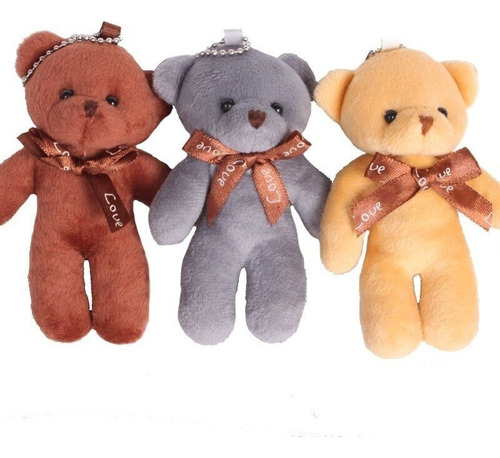 60 Unidades Mini Osito De Peluche De 12 Cm