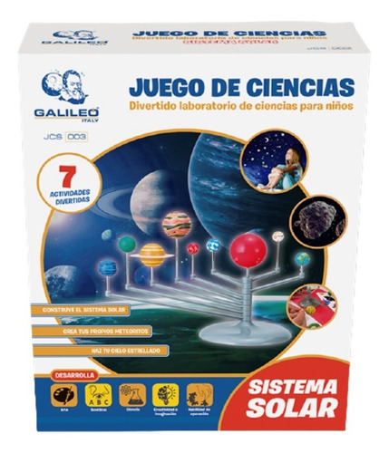 Juego De Ciencias Sistema Solar Galileo