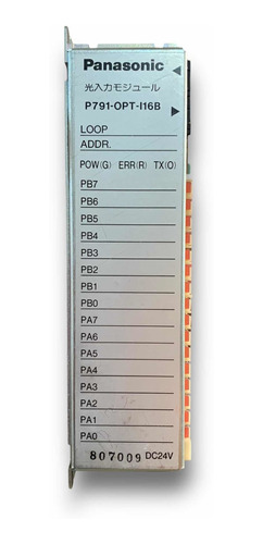 Panasonic P791-opt-16b Módulo De Entradas