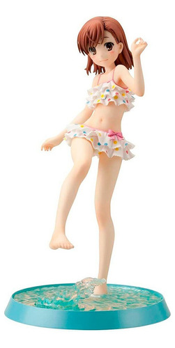 Figura Misaka Mikoto Bikini De Playa De 20 Cm  