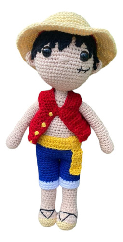 Peluche, Muñeca,  Tejido A Mano Coleccion Super Héroe (30cm)