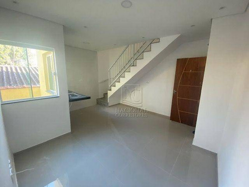 Cobertura Com 2 Dormitórios À Venda, 86 M² Por R$ 345.000,00 - Jardim Utinga - Santo André/sp - Co4831