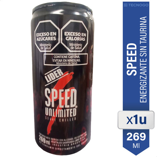 Speed Energizante Unlimited Sin Taurina Lata - 01almacen