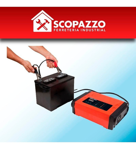 Imagen 3 de 8 de Cargador Bateria Inteligente Auto Black Decker 25 Amp Bc25