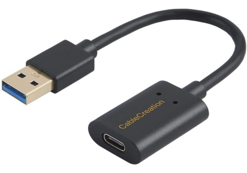 Cablecreation   usb A Usb-c Adaptador De Cable, Tipo A 3.0