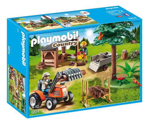 Set De Construcción Playmobil Country 6814 84 Piezas En Caja