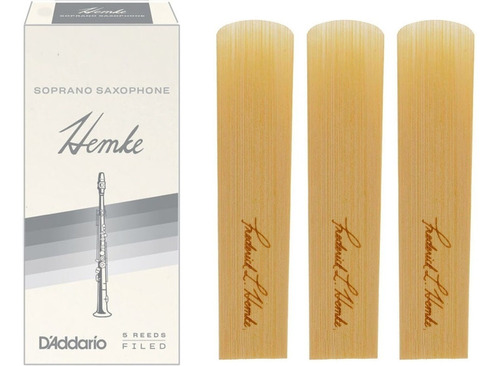 Kit Com 3 Palhetas Frederick Hemke - Sax Soprano 3,5