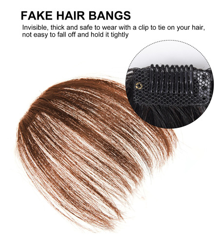 Peluca Con Flequillo Tail Hair Extainson, Tamaño Mini, 3 Uni