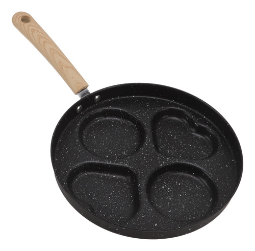 Sartén Multifuncional Para Huevos De 4 Tazas, Calentada Unif