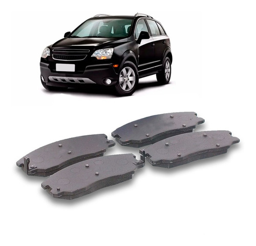 Kit Pastilha Freio Dianteiro Gm Captiva 2008 2009 2010 2011