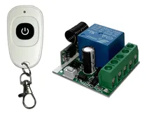 Comprar Receptor Inalámbrico 1 Rele Control Remoto 433 315mhz Kit