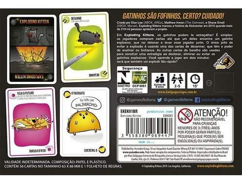 Imagem 5 de 5 de Galápagos Exploding Kittens