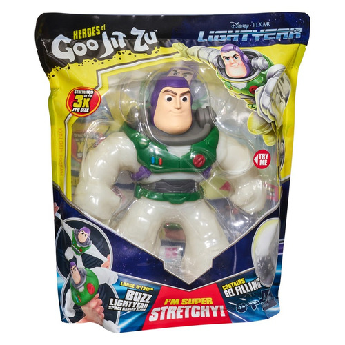 Muñeco Heroes Of Goo Jit Zu Im Super Stretchy Buzz Lightyear