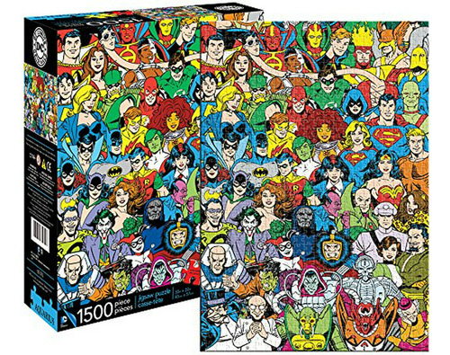 Rompecabezas Universo Retro Dc Comics (1500 Piezas)