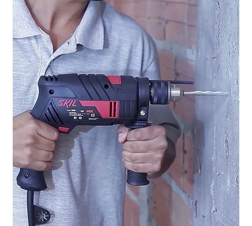 Imagen 4 de 5 de Taladro Skil Con Percutor 13mm Velocidad Variable 570w
