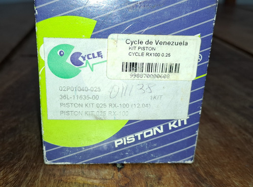 Kit De Piston Rx100 A 0,25