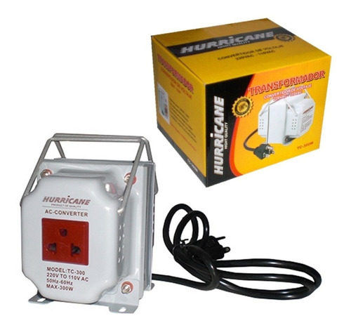 Transformador Hurricane 300w Adaptador  220/110v Ac +deliver