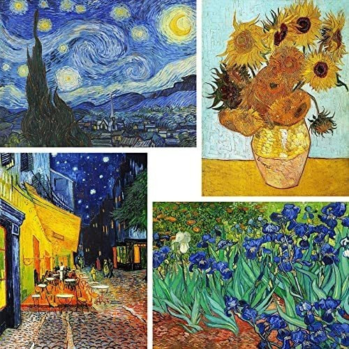 Imagen 1 de 8 de Pintura De Diamantes 5d Diseño Van Gohg