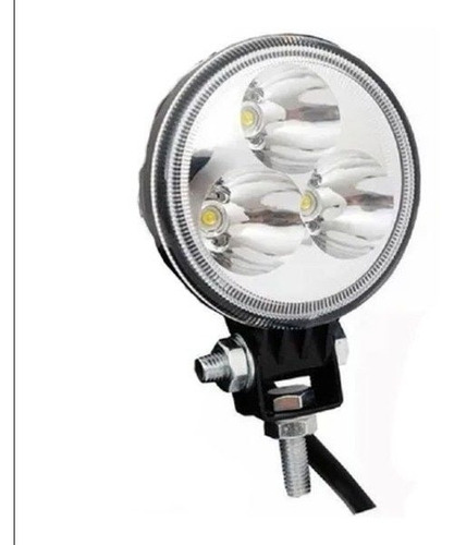 Faro Auxiliar Redondo 35mm Blanco 3 Led 3 Pulgadas 12w 4x4