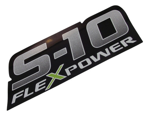 Emblema Adesivo S10 Flexpower Rodeio 2011 Em Diante