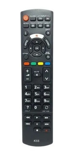 Control Remoto Compatible Panasonic Smart Tv K55