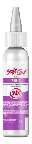 Corante Soft Gel Violeta 25g Mix