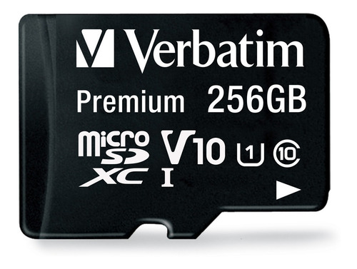 Tarjeta Memoria Micro Sd Xc 256gb Clase 10 Verbatim 70364