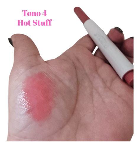 Labial Jelly Lip Click Hidratante Larga Duración Tendencia 4.-hot Stuff