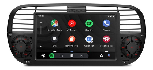 Android Fiat 500 2009-2015 Dvd Gps Wifi Rádio Bluetooth Usb