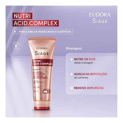 Nutri Acid Complex Shampoo 250ml + Condicionador 200ml