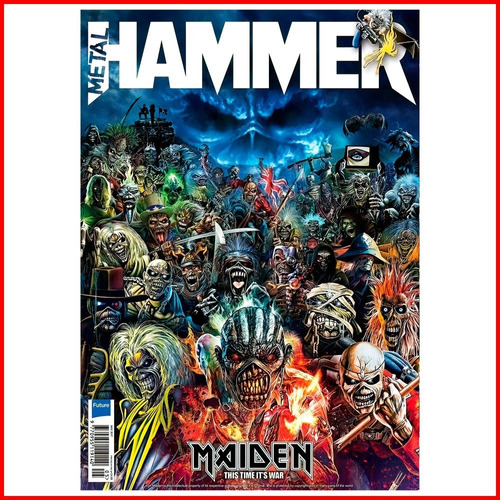 Poster Metal Hammer Iron Maiden #2 - 60x85cm