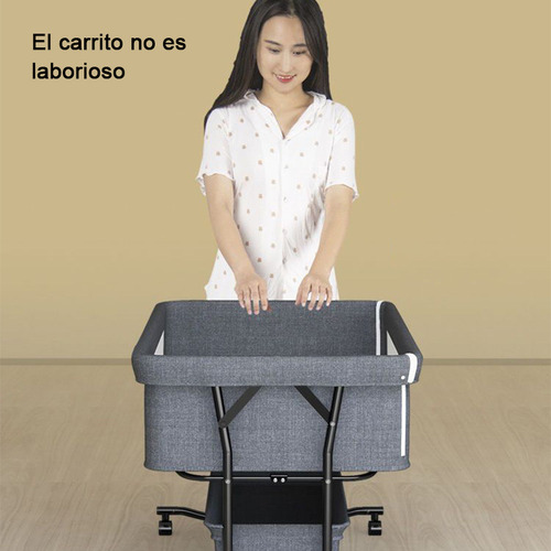 Cuna Colecho Antirreflujo Y Mecedora,cuna Moisés 101*61*16cm