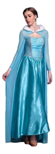 Nuevos Vestidos De Princesa Elsa Blue De Halloween De 2023