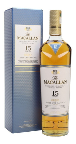 Whisky The Macallan Fine Oak, 15 Años Bot 700ml Estampillada