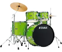Comprar Bateria Tama Stagestar St50h5 5 Com Ferragens Cor Verde-limão